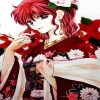 Beautiful Yona With Flowers paint by numbers