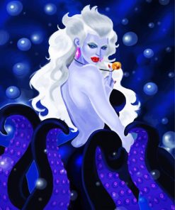 Beautiful Ursula Art paint by numbers