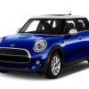 Aesthetic Blue Mini Cooper paint by numbers