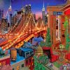 Brooklyn New York paint by numbers