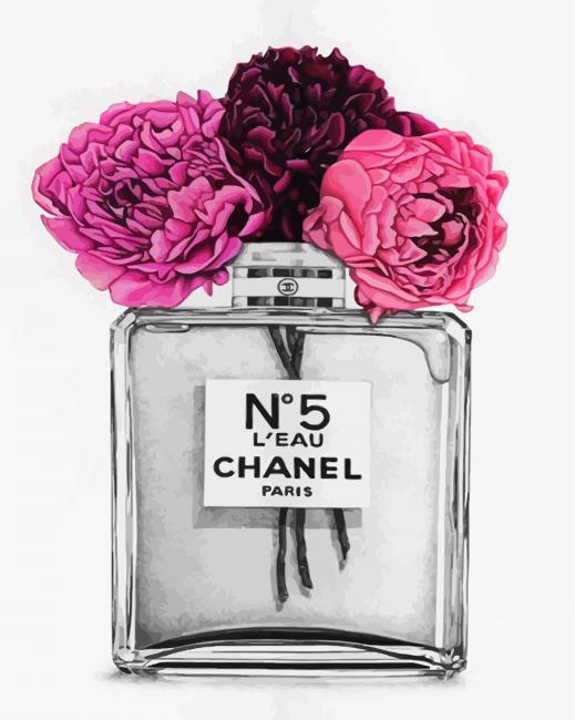 Chanel Perfume paint by numbers