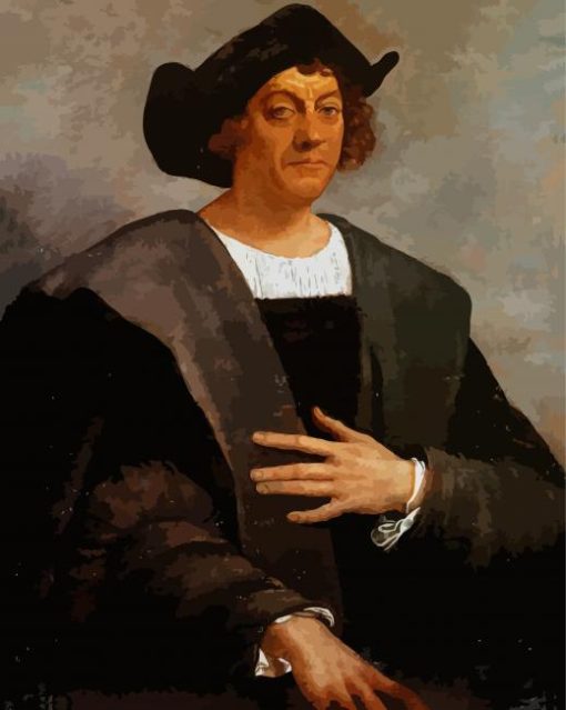 Christopher Columbus paint by numbers