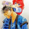 Cute Yona And Hak Son paint by numbers
