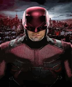 Daredevil Character paint by numbers