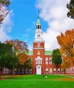 Dartmouth College paint by numbers