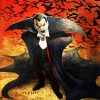 Dracula Man With Bats paint by numbers