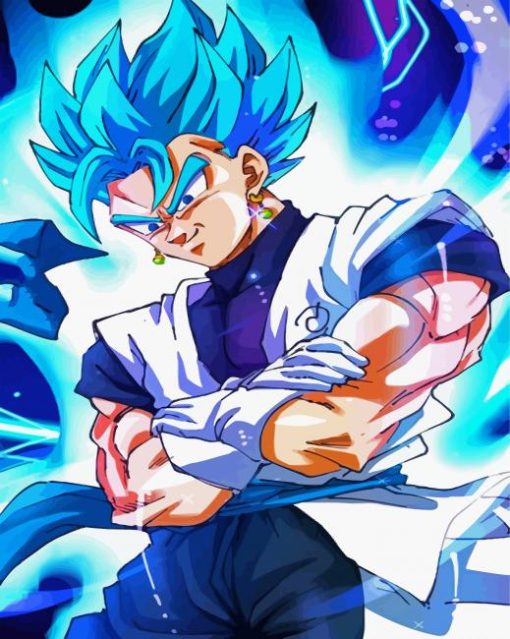 Vegito Japanese Anime paint by numbers