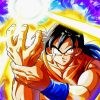 Powerful Yamcha paint by numbers