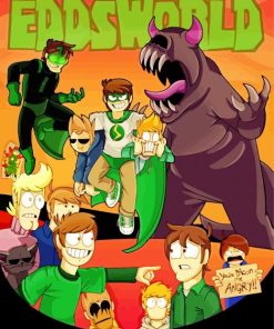 Eddsworld Animation paint by numbers