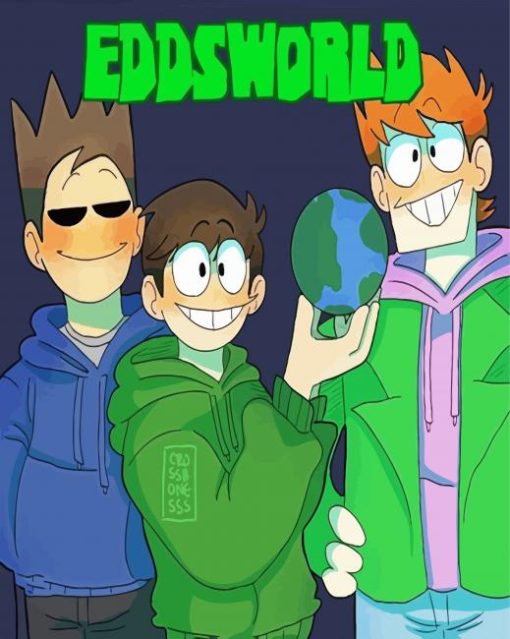 Eddsworld Animated Series paint by numbers