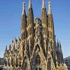 Sagrada Família Building paint by numbers