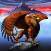 Fantasy Griffon paint by numbers