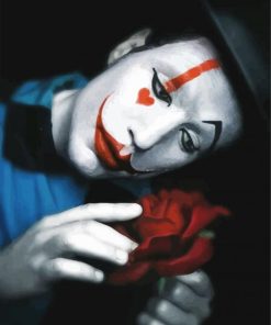 Joker Clown paint by numbers