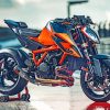 KTM 790 Duke paint by numbers