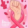 Let's Fight Breast Cancer paint by numbers