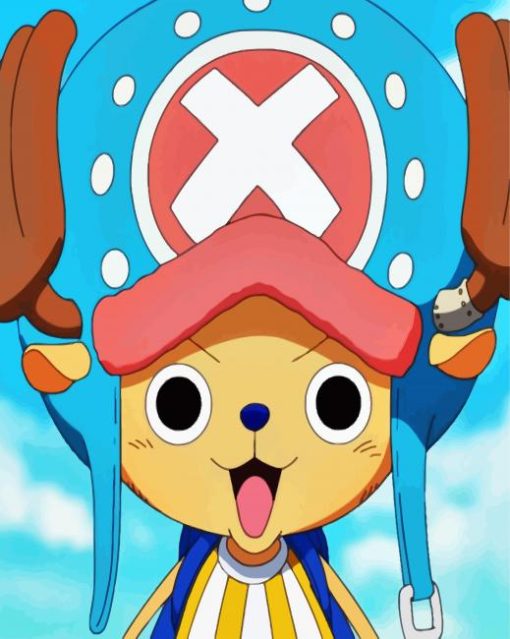 One Piece Chopper paint by numbers