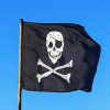 Pirate Flag paint by numbers