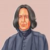 Severus Snape Art paint by numbers