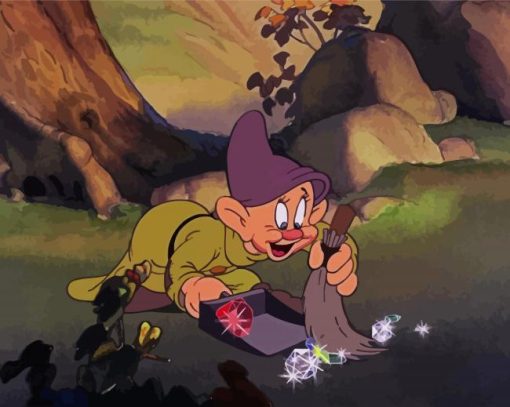 Dopey Character paint by numbers