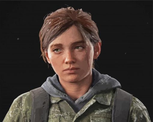 Ellie Character paint by numbers