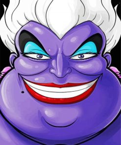 Ursula Face Character paint by numbers