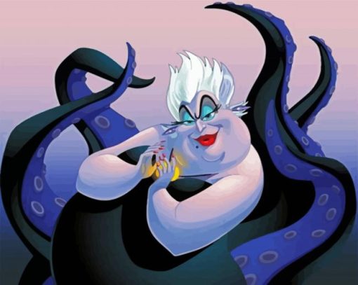 Ursula Illustration Art paint by numbers