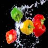 Vegetables Splash Water paint by numbers