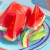 Watermelons Slices paint by numbers