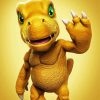 Agumon Character paint by numbers