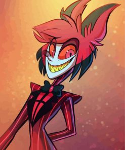Alastor Animated Series paint by numbers