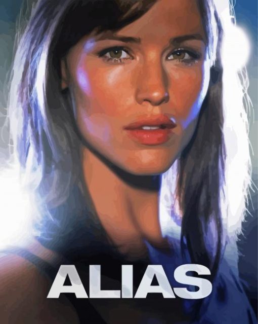 Alias Character Poster paint by numbers