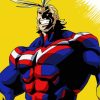 All Might Art paint by numbers