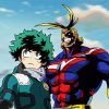 Deku And All Might paint by numbers