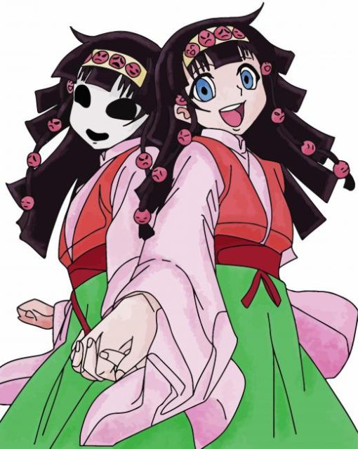 Alluka And Nanika paint by numbers