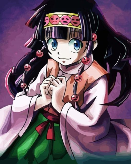 Alluka Character Art paint by numbers
