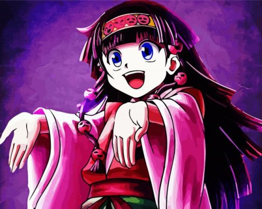 Alluka Zoldyck Character paint by numbers