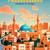Amman City Poster paint by numbers