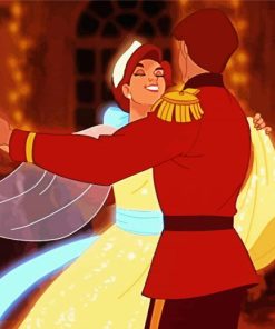 Anastasia And Dimitri Dancing paint by numbers