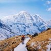 Annapurna Mountains Hiking paint by numbers