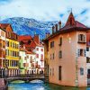 Annecy City paint by numbers