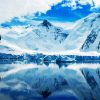Antarctica Ice Reflection paint by numbers