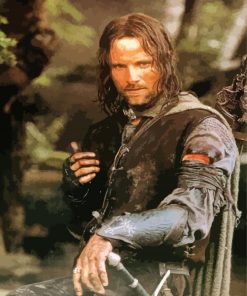 Aragorn Movie Character paint by numbers