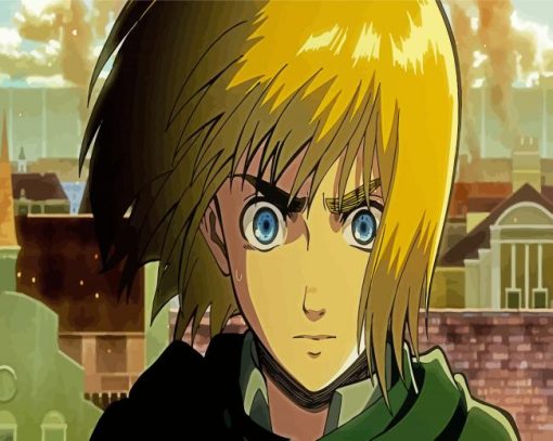 Armin Arlert Anime Boy paint by numbers