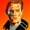 Arnold Terminator Art paint by numbers
