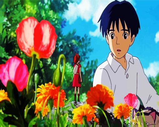 Sho And Arrietty Characters paint by numbers