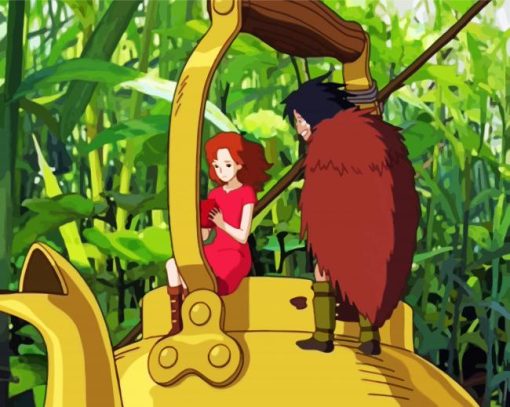 Arrietty And Spiller Characters paint by numbers