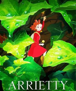 The Japanese Arrietty paint by numbers