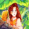 Arrietty Anime Art paint by numbers