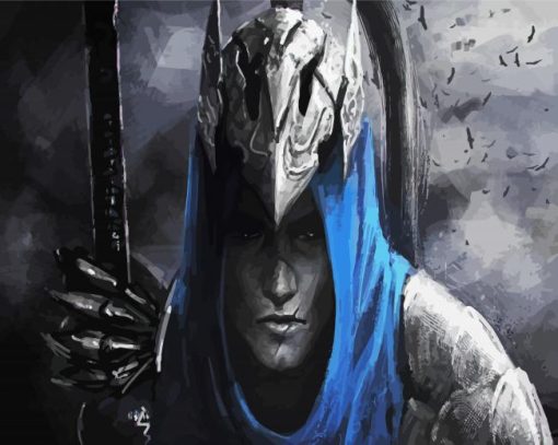 Artorias Character paint by numbers