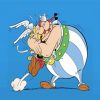 Obelix Hugging Astérix paint by numbers